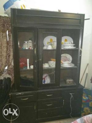 Imported wooden showcase,