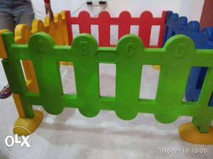 Kids toy play fence, 3.5 by 3.5ft