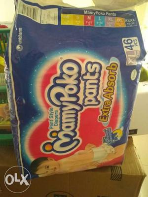 Mamy Poko pant diapers of XL size it contains 46