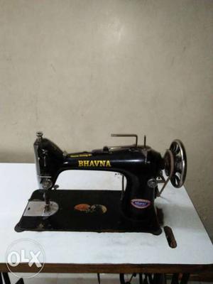 New Bhavna sewing machine my no. 