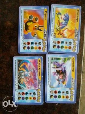 Pokemon VIP cards(₹25 each)