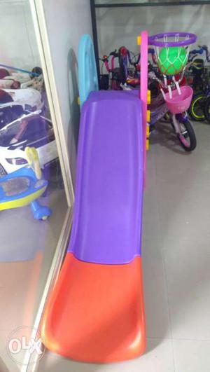 Purple And Orange Slide