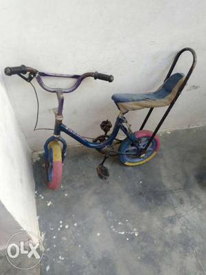 Toddler's Blue Banana-seat Bicycle