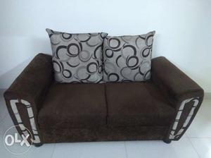 2 seater fabric sofa for sale only 2 years