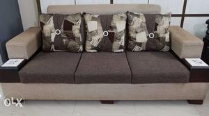 3 Seater Sofa with Cushions