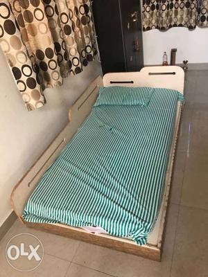 76in*38in*5.5inch bed.In excellent condition