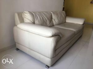 Comfortable and spacious sofa; ideal for cosying