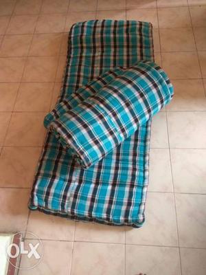 Cotton mattress 2 nos, sparingly used. Rs 700/