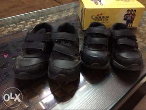 4 pair of school shoes and casual sandals of 3-5