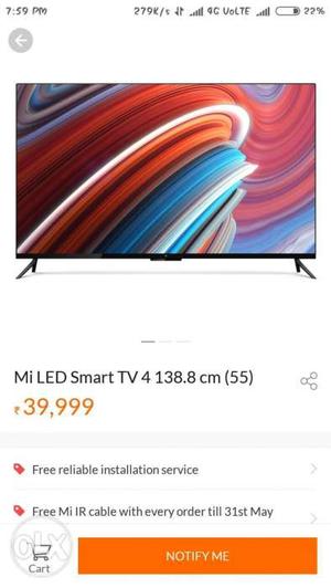 55" Xiaomi Mi LED Smart TV Screenshot