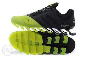 Adidas Springblade Green and Black size 9