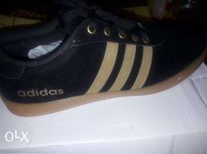 Black And Brown Adidas Low-top Sneaker