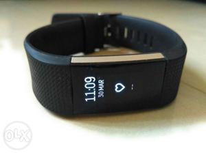 Black Fitbit Charge 2 HR Watch