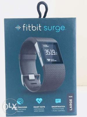 Black Fitbit Surge Box