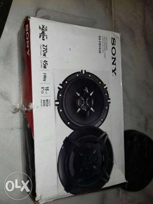 Black Pioneer Subwoofer With Box