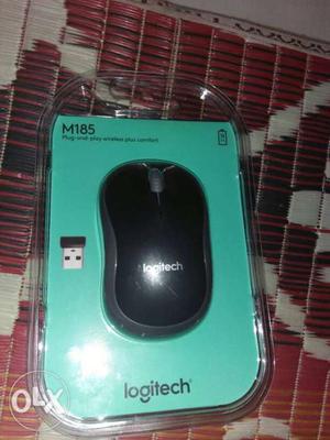 Brand new never use, unused logitech wireless mouse