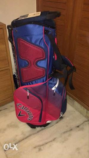 Brand new with tags Callaway Chev red blue golf