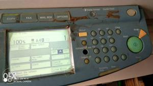 Gray Fax Machine