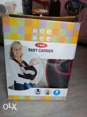 Hardly used baby carrier... Mee Mee Brand