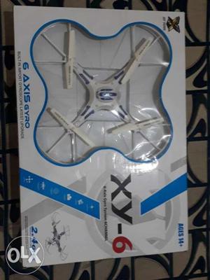 It is a 2.4 GHZ drone Which as manual, extra