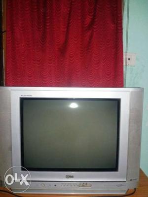 It is a LG tv and it is good in condition