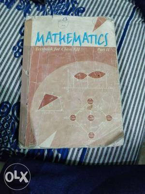 Mathematics NCERT book is in very nice condition