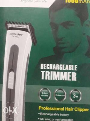 New White And Black Wahl Hair Clipper Box