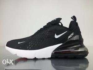 Nike Air Max 270 Black And White Shoes