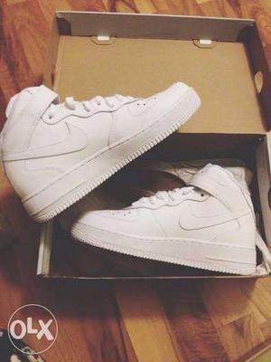 Nike Air force white new and unused piece in