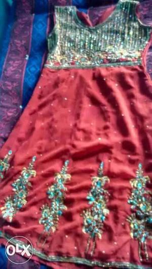 Party wear hevey work chudidar