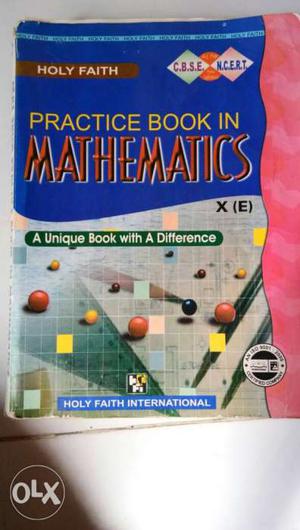 Practice Book In Mathematics Book