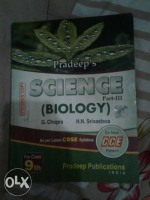 Pradeep's Science Part-III Book