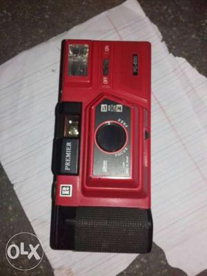 Red And Black Premier Point-and-shoot Camera