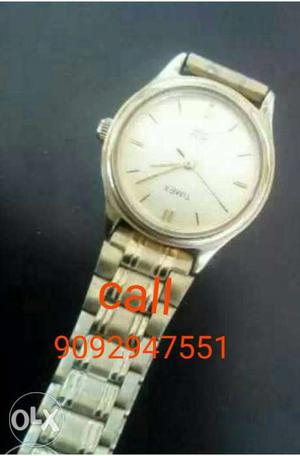 Timex gold watch good condison