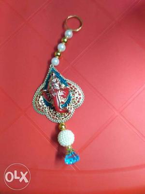 Unique ganesh key ring.. unused..