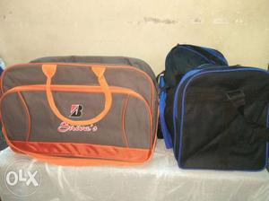 Very good quality kit bags. ₹400 for both.