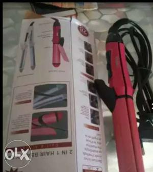 White And Red Hair Clipper Set