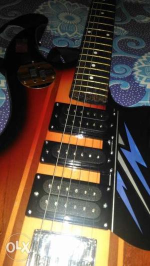 1 wk old givson electric guiter with 5 pickups