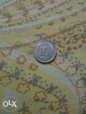 10 paise coin. Published in 