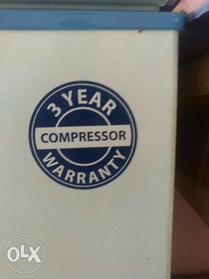 3 Year Compressor Warranty Decal