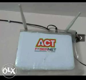 ACT Fibernet (White Color) Wireless Router