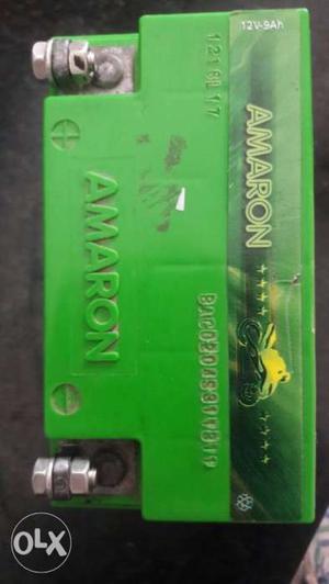 Amron battery 9mah one month old just. 4 years warranty