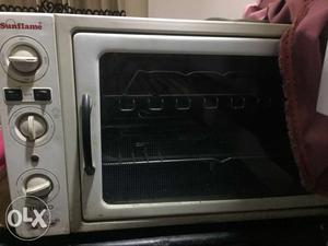 Black And Gray Induction Range Oven