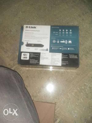 Black D-Link Wireless Router Box