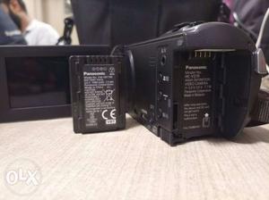 Black Digital panasonic camera