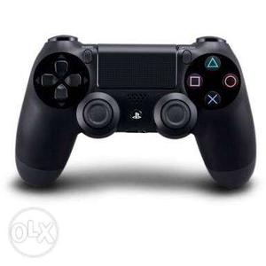 Black Sony PS4 DualShock 4 Controller