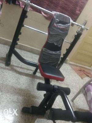 Brand new gym equipment, totally in good condition