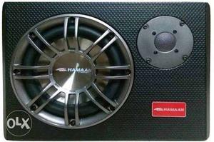 Car Subwoofer speaker With In-Built Amplifier by Hamaan