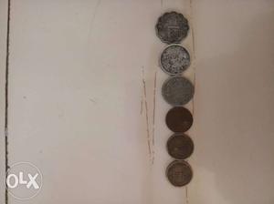 Copper coins 75 yrs old