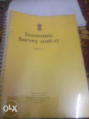 Economic survey , volume2, in spiral bind